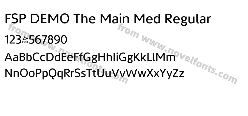FSP DEMO The Main Med RegularPreview