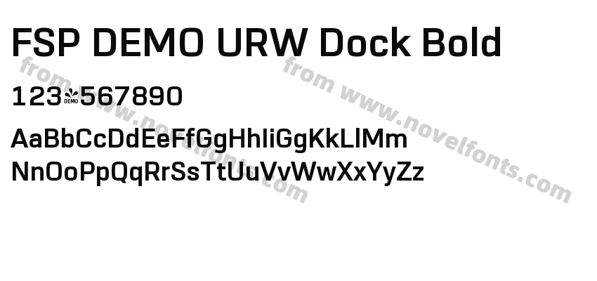 FSP DEMO URW Dock BoldPreview