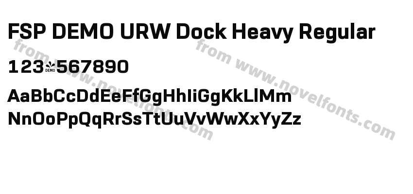 FSP DEMO URW Dock Heavy RegularPreview