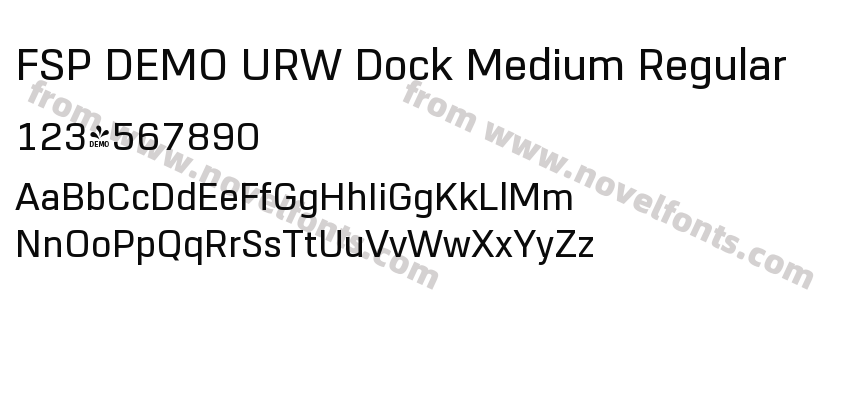 FSP DEMO URW Dock Medium RegularPreview