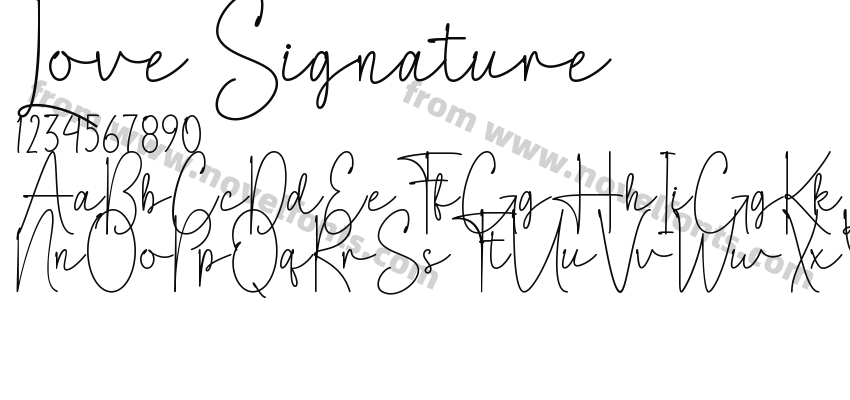 Love SignaturePreview