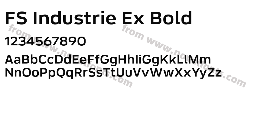 FS Industrie Ex BoldPreview