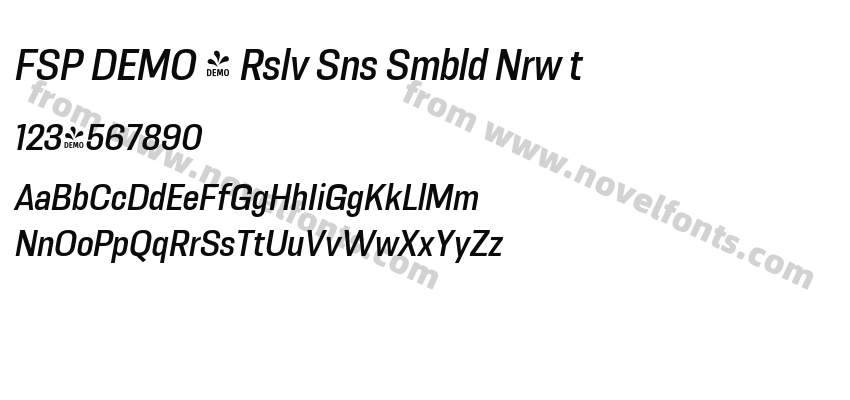FSP DEMO - Rslv Sns Smbld Nrw tPreview