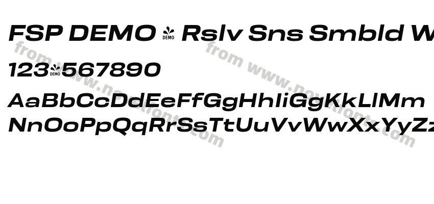 FSP DEMO - Rslv Sns Smbld Wd tPreview