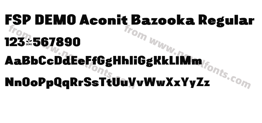 FSP DEMO Aconit Bazooka RegularPreview