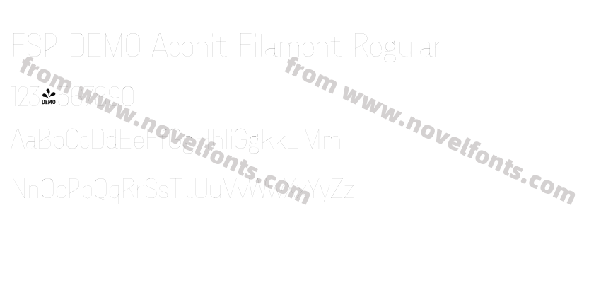 FSP DEMO Aconit Filament RegularPreview