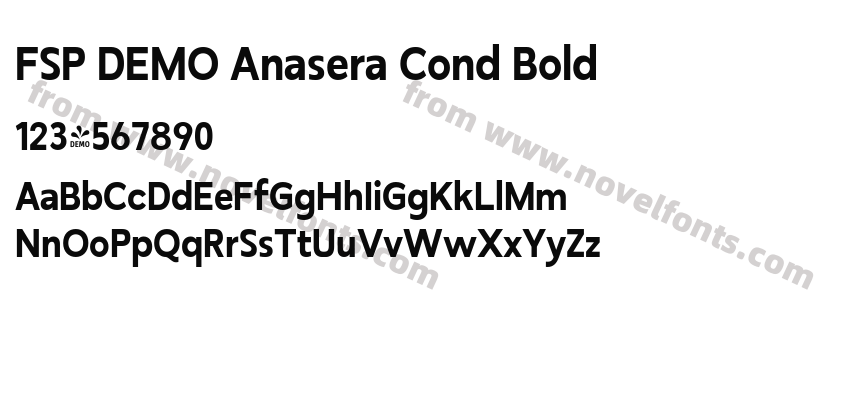 FSP DEMO Anasera Cond BoldPreview