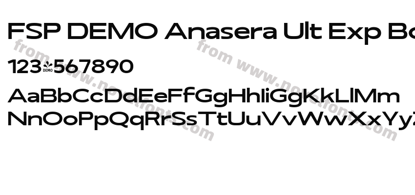 FSP DEMO Anasera Ult Exp BoldPreview