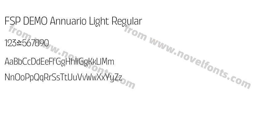 FSP DEMO Annuario Light RegularPreview