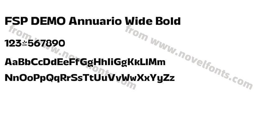 FSP DEMO Annuario Wide BoldPreview
