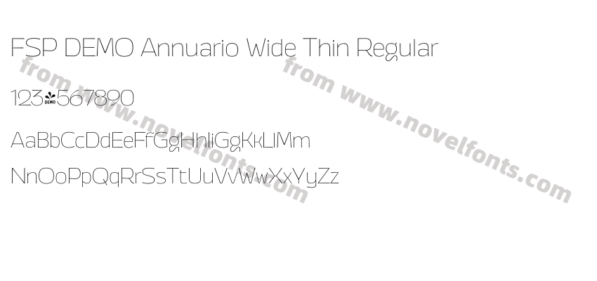 FSP DEMO Annuario Wide Thin RegularPreview