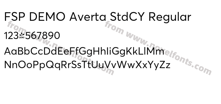 FSP DEMO Averta StdCY RegularPreview