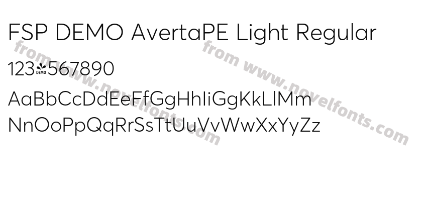 FSP DEMO AvertaPE Light RegularPreview