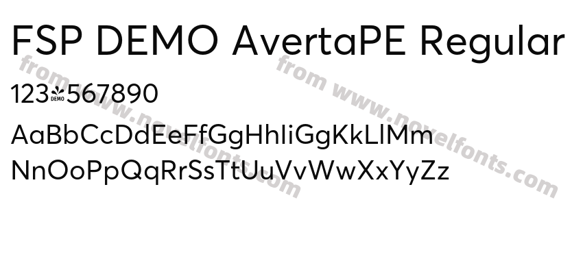 FSP DEMO AvertaPE RegularPreview