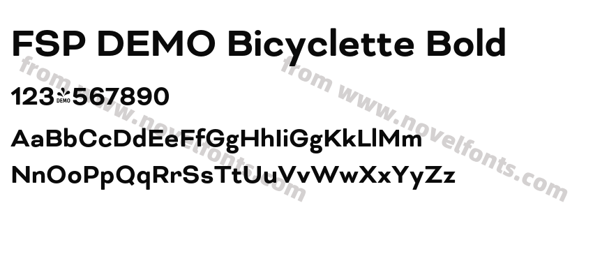 FSP DEMO Bicyclette BoldPreview