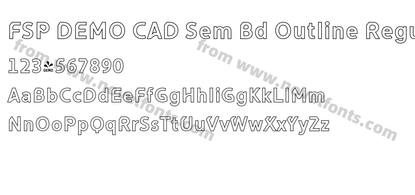 FSP DEMO CAD Sem Bd Outline RegularPreview