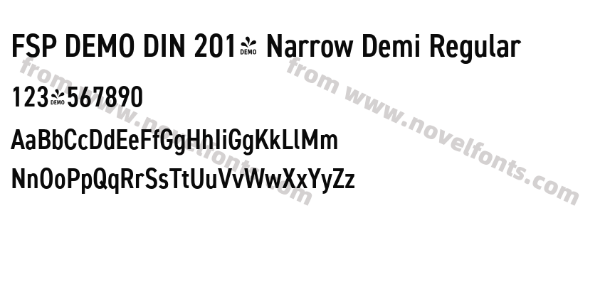 FSP DEMO DIN 2014 Narrow Demi RegularPreview