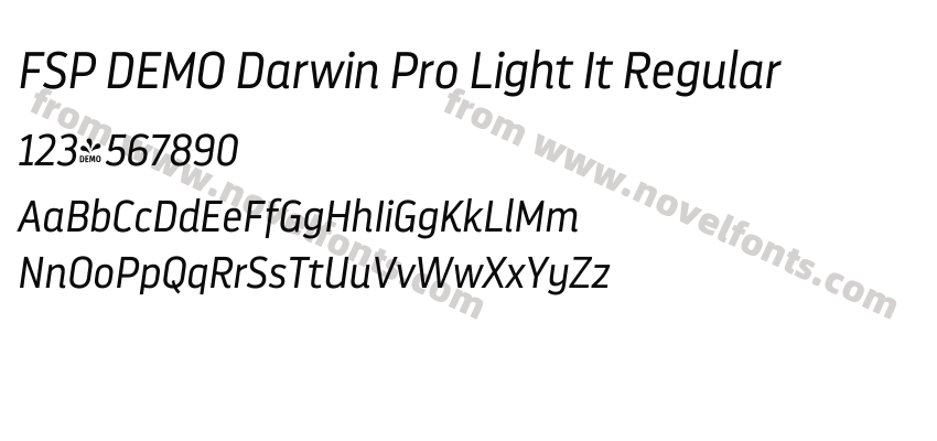 FSP DEMO Darwin Pro Light It RegularPreview