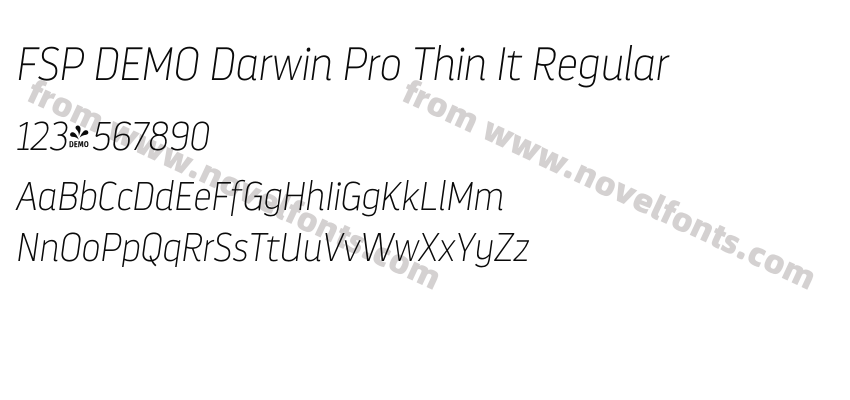 FSP DEMO Darwin Pro Thin It RegularPreview