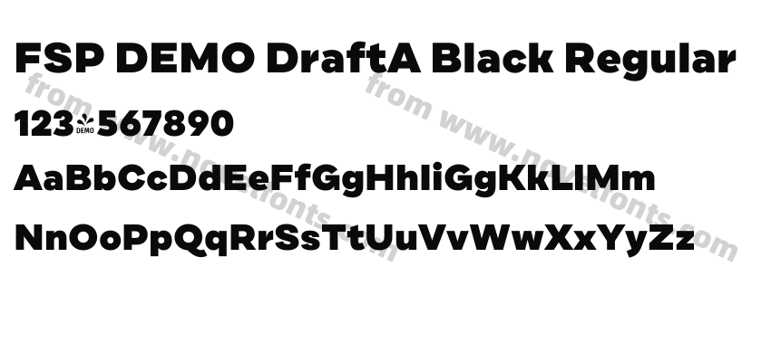 FSP DEMO DraftA Black RegularPreview