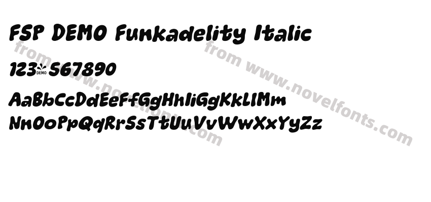 FSP DEMO Funkadelity ItalicPreview