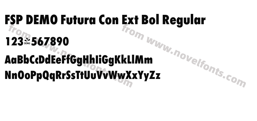 FSP DEMO Futura Con Ext Bol RegularPreview