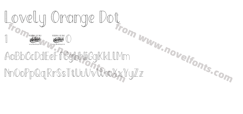 Lovely Orange DotPreview