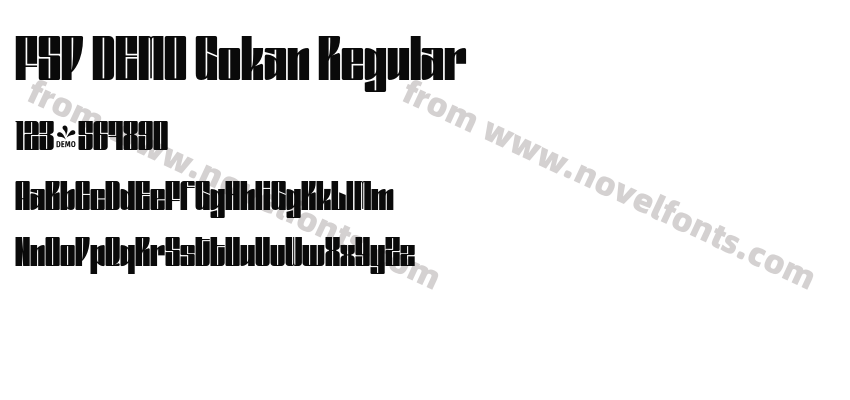 FSP DEMO Gokan RegularPreview