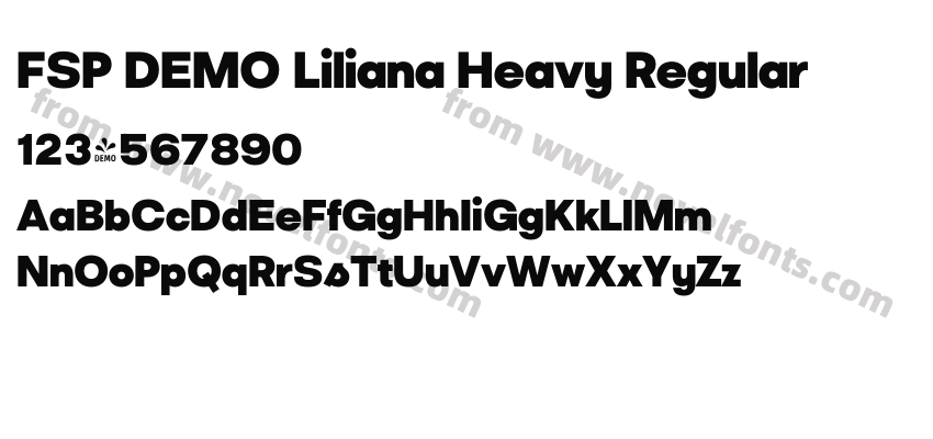 FSP DEMO Liliana Heavy RegularPreview