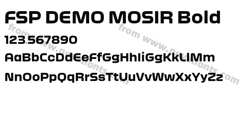 FSP DEMO MOSIR BoldPreview