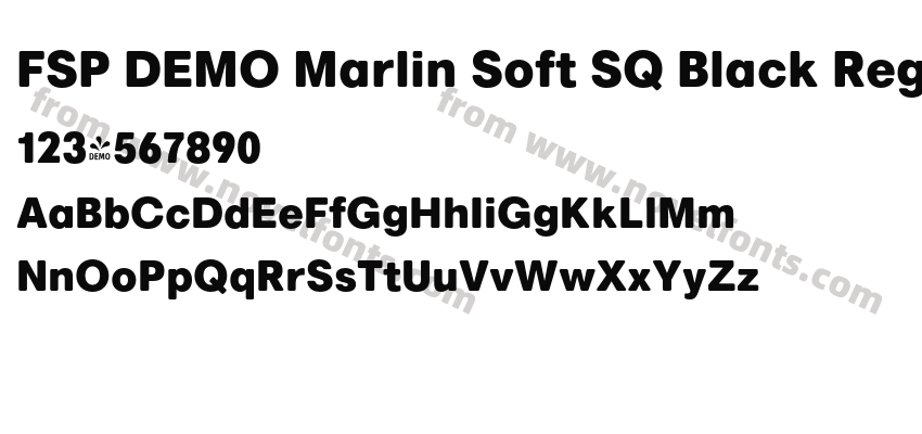FSP DEMO Marlin Soft SQ Black RegularPreview