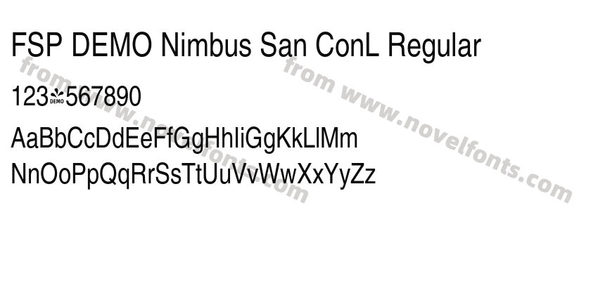 FSP DEMO Nimbus San ConL RegularPreview