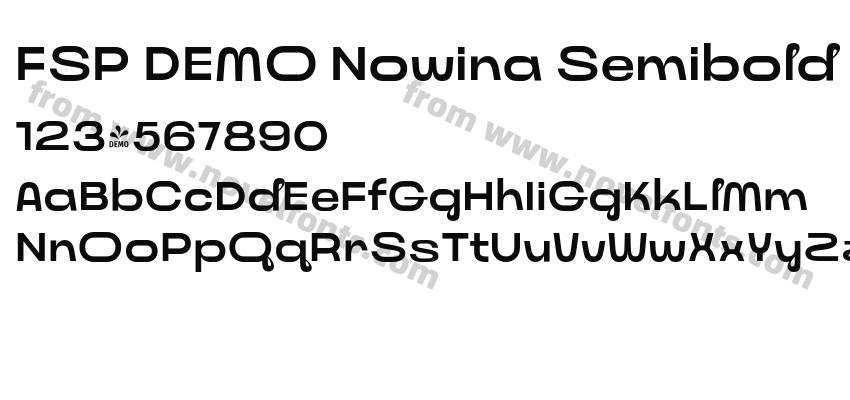 FSP DEMO Nowina Semibold RegularPreview