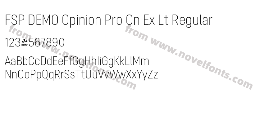 FSP DEMO Opinion Pro Cn Ex Lt RegularPreview
