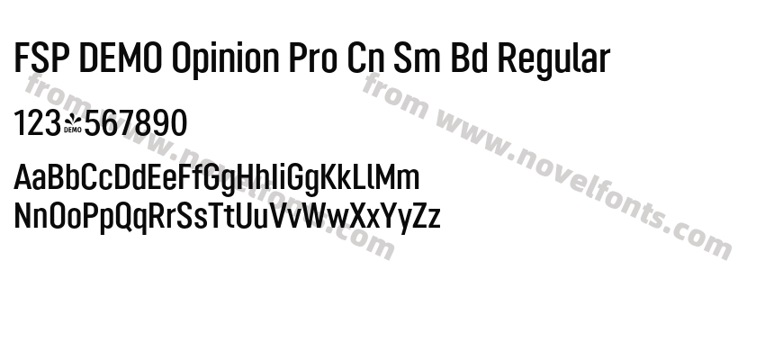 FSP DEMO Opinion Pro Cn Sm Bd RegularPreview