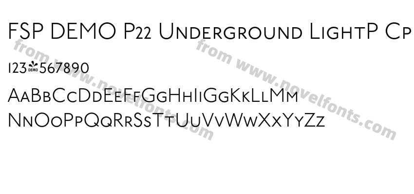 FSP DEMO P22 Underground LightP Cp RegularPreview