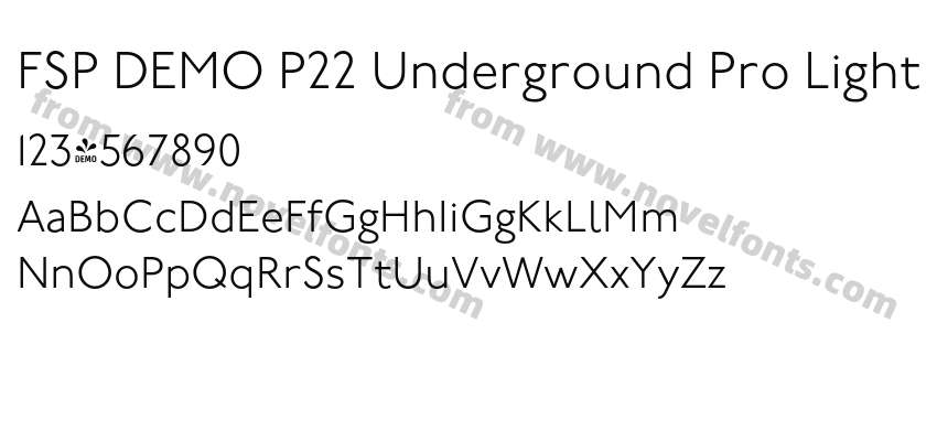 FSP DEMO P22 Underground Pro Light RegularPreview
