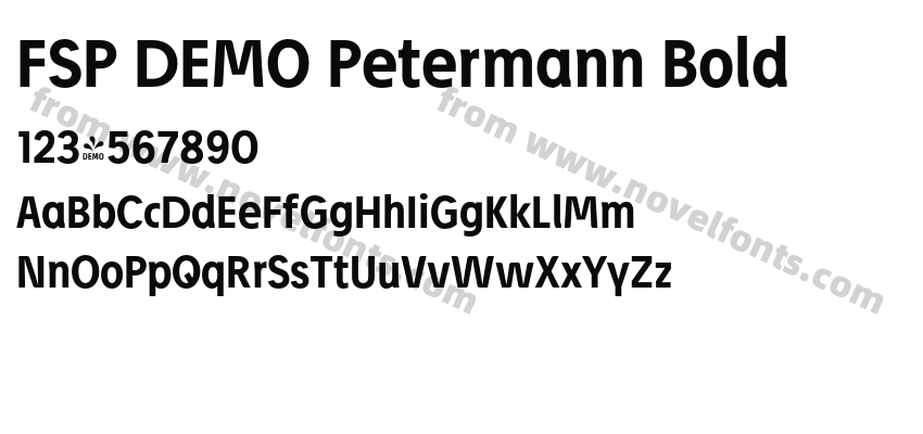FSP DEMO Petermann BoldPreview
