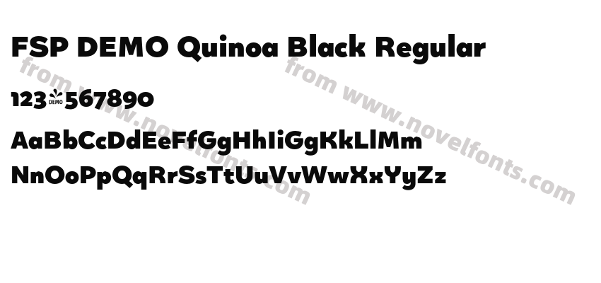 FSP DEMO Quinoa Black RegularPreview