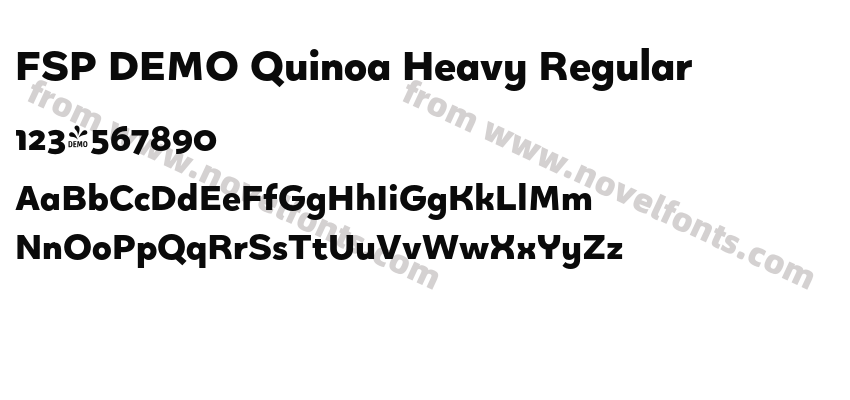 FSP DEMO Quinoa Heavy RegularPreview