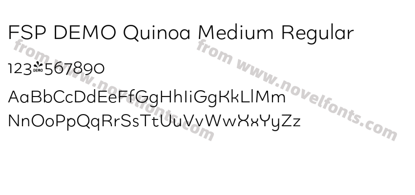 FSP DEMO Quinoa Medium RegularPreview