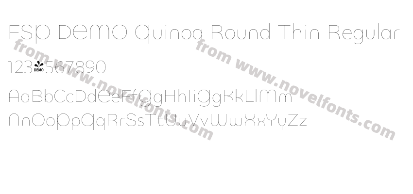 FSP DEMO Quinoa Round Thin RegularPreview