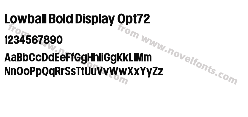 Lowball Bold Display Opt72Preview