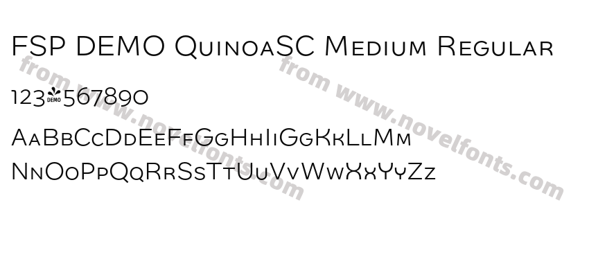 FSP DEMO QuinoaSC Medium RegularPreview