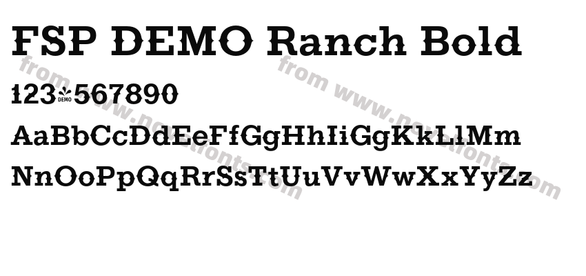 FSP DEMO Ranch BoldPreview
