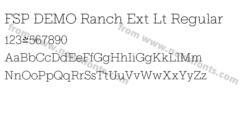 FSP DEMO Ranch Ext Lt RegularPreview