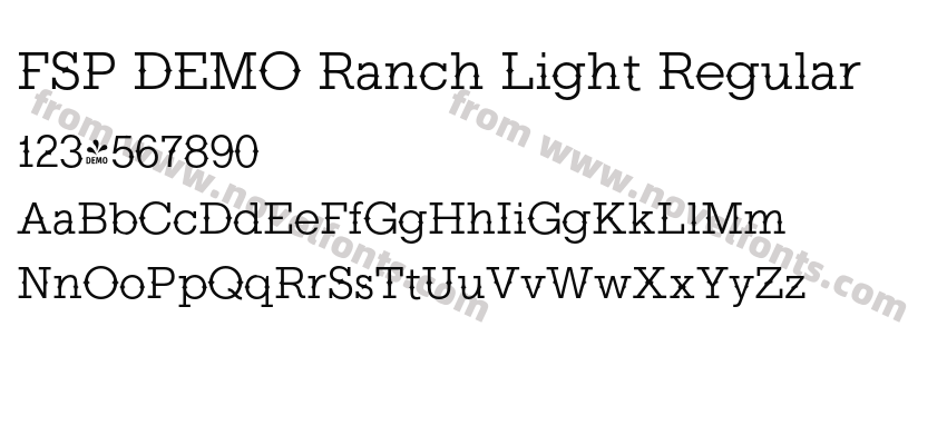 FSP DEMO Ranch Light RegularPreview
