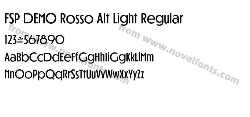 FSP DEMO Rosso Alt Light RegularPreview