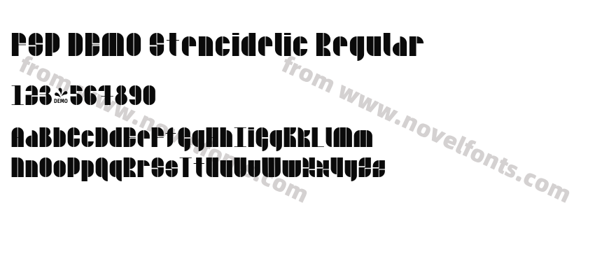 FSP DEMO Stencidelic RegularPreview
