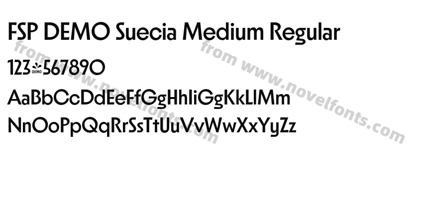 FSP DEMO Suecia Medium RegularPreview